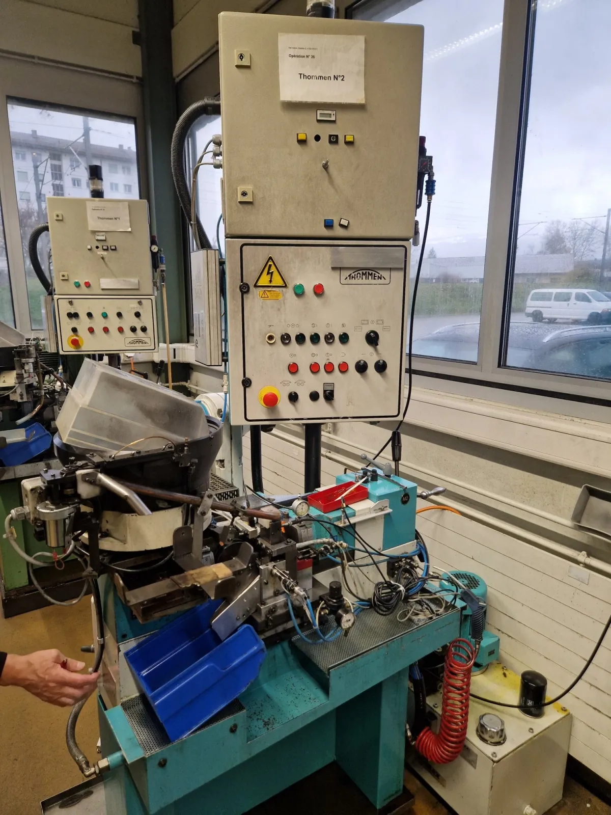 THOMMEN RT 70 BHV Gewinderollmaschinen