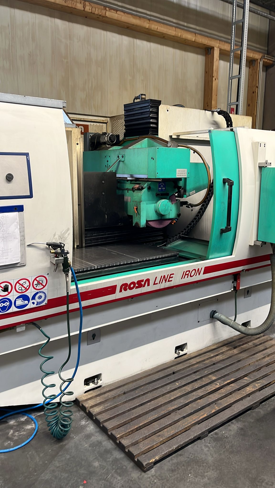 ROSA LINEA IRON 11.6 N Flachschleifmaschinen