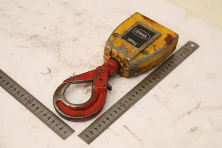 Stahl 500 kg Kranhaken Unterflasche – RESALE