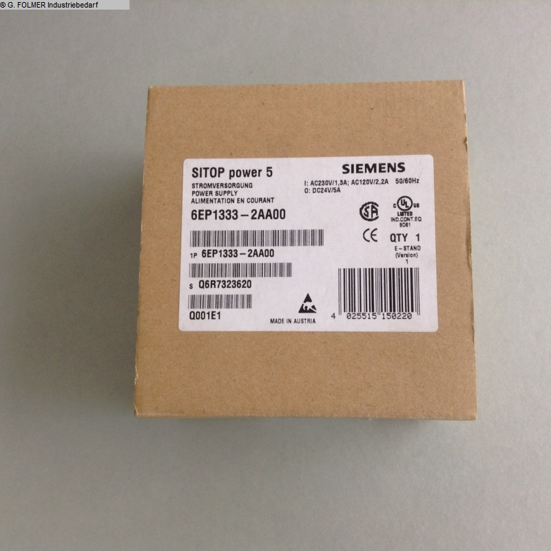 SIEMENS SITOP POWER 5 Elektronik / SPS-Steuerungen