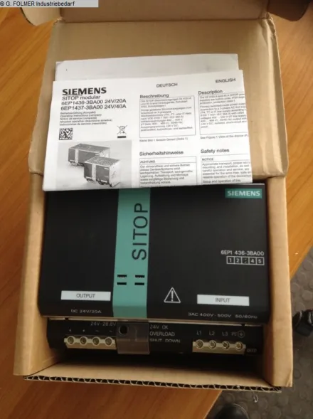 Siemens 6EP1436-3BA00 Elektronik / SPS-Steuerungen – RESALE