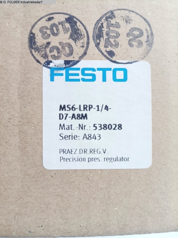 FESTO MS6-LRP-1/4-D7-A8M Pneumatikartikel