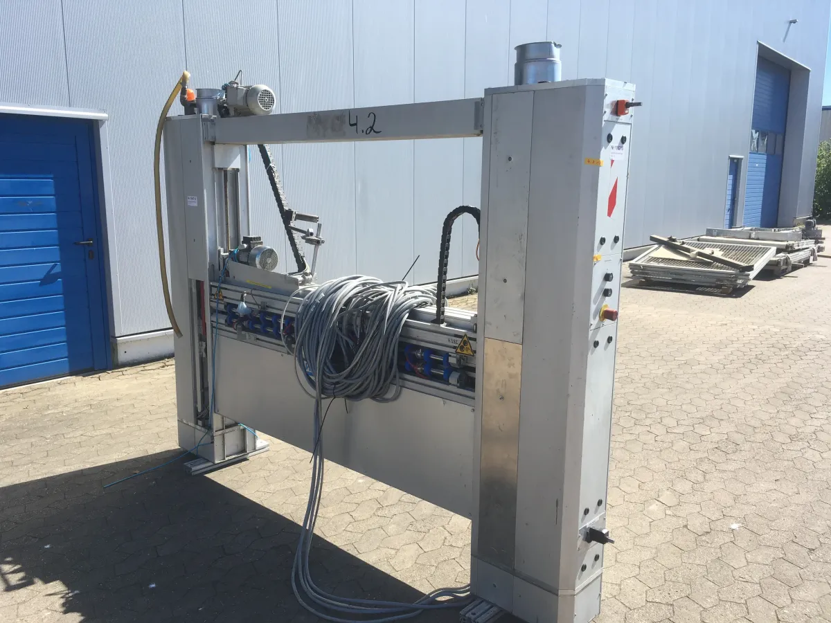 Wandress Bürstenanlage 1500 mm