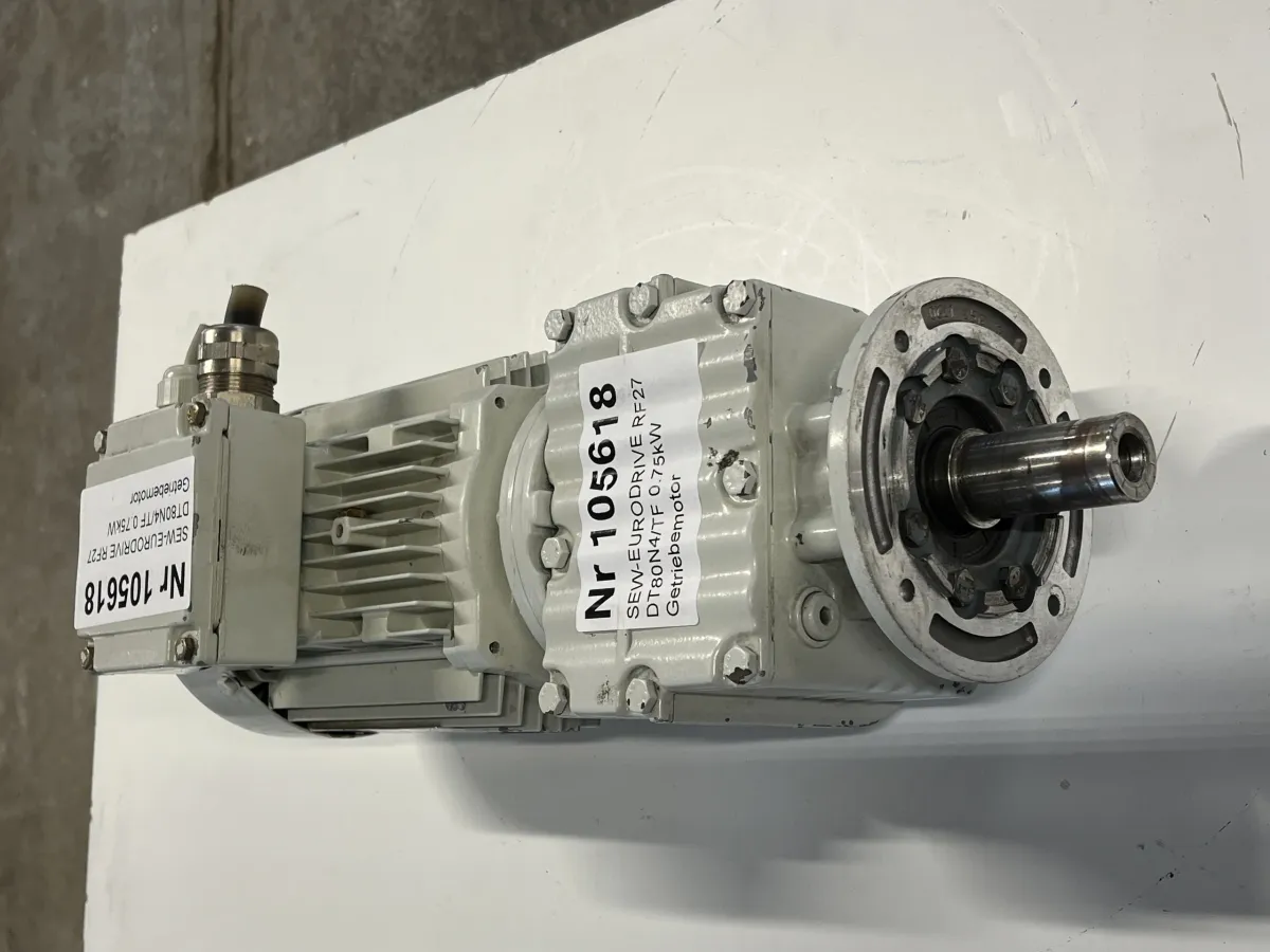 SEW-EURODRIVE RF27 DT80K4/TF 0.75kW Getriebemotor