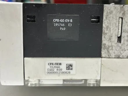 Festo CPX-GE-EV-S 195746 E3 P49 CPX-FB38 552046 E4 – RESALE