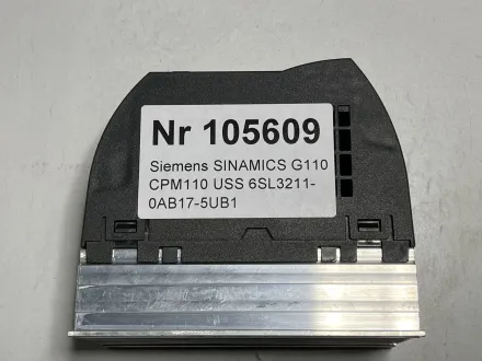 Siemens SINAMICS G110 CPM110 USS 6SL3211-0AB17-5UB – RESALE