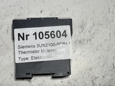 Siemens 3UN2100-0CB4 / Thermistor Motorschutz – RESALE