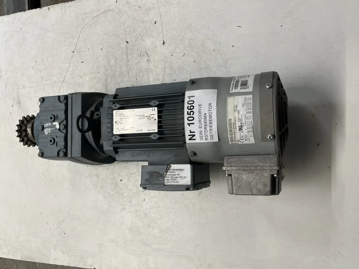 SEW- EURODRIVE R37DRE80M4 GETRIEBEMOTOR
