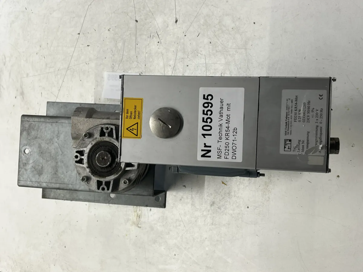 MSF- Technik Vathauer FD250 KR54-Mot mit DWO71-12b