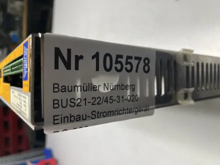 Baumüller Nürnberg BUS21-22/45-31-020 Einbau-Strom – RESALE