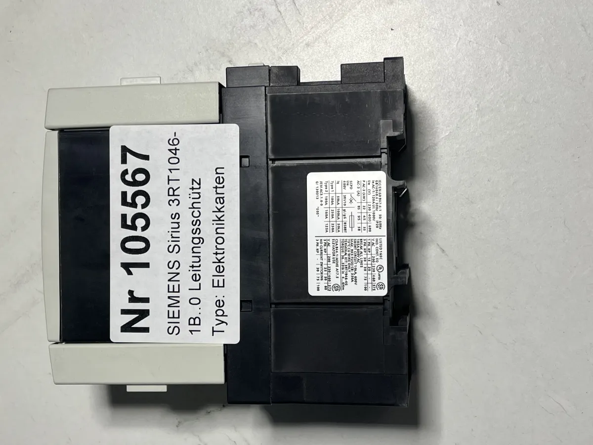 Siemens Sirius 3RT1046-1B..0 Hilfsschütz Leitungss