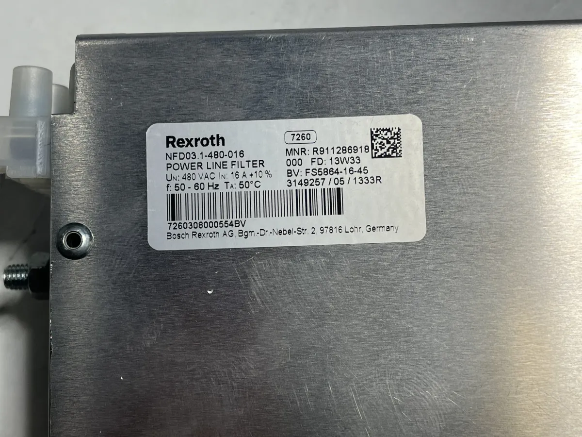 Rexroth Netzfilter NFD03.1-480-016 Power Line Filt