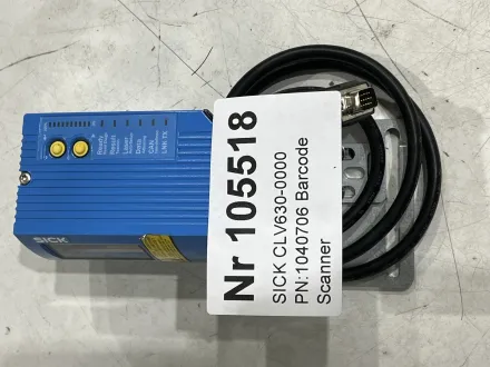 SICK CLV630-0000 PN:1040706 Barcode Scanner – RESALE