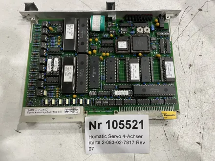 Homatic Servo 4-Achser Karte 2-083-02-7817 Rev 07 – RESALE