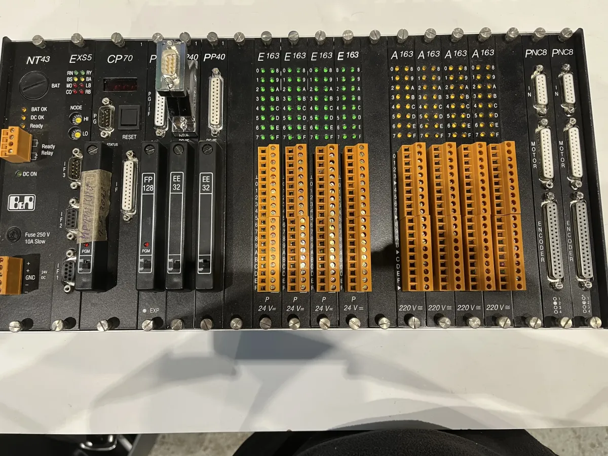 B&R Steuerung NT 43 mit EXS5 Karte 3 PM 40 Kar