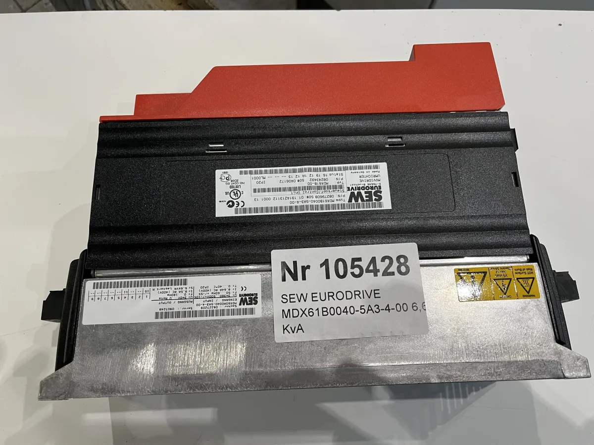 SEW EURODRIVE MDX61B0040-5A3-4-00 6,6 KvA