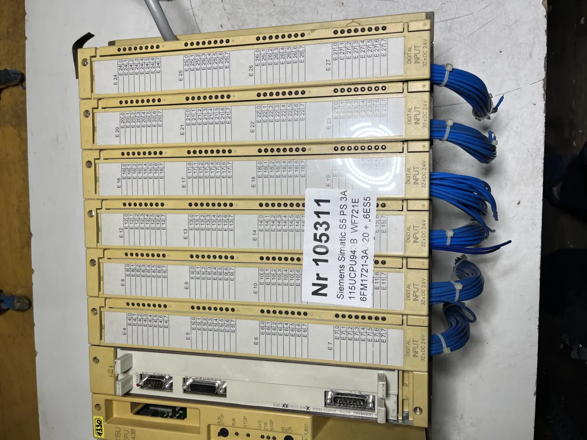Siemens Simatic S5 PS 3A 115UCPU943B WF721E 6FM172