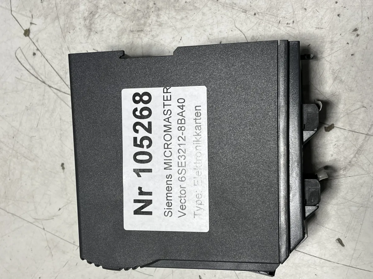 Siemens MICROMASTER Vector 6SE3212-8BA40
