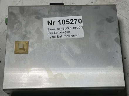 Baumüller BUS 3-10/20-30-004 Servoregler – RESALE