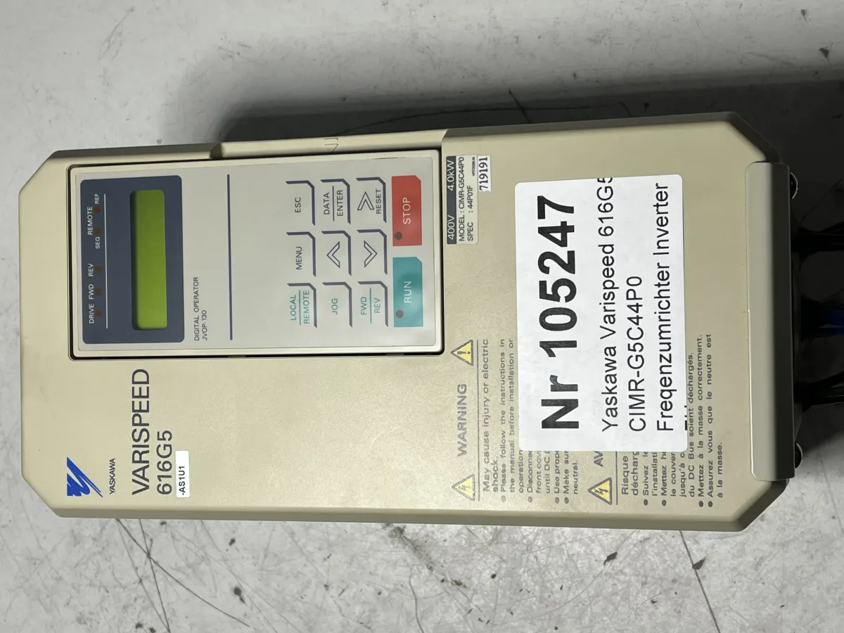 Yaskawa Varispeed 616G5, CIMR-G5C44P0 Freqenzumric