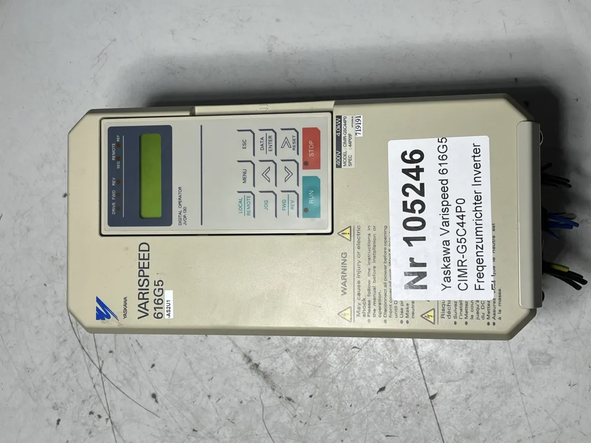 Yaskawa Varispeed 616G5, CIMR-G5C44P0 Freqenzumric
