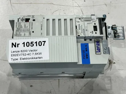 Lenze 8200 Vector E82EV752-4C 7,5KW – RESALE