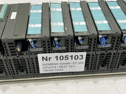 SIEMENS Simatic S7-300 CPU314 / 6ES7 8 Stück Baust – RESALE