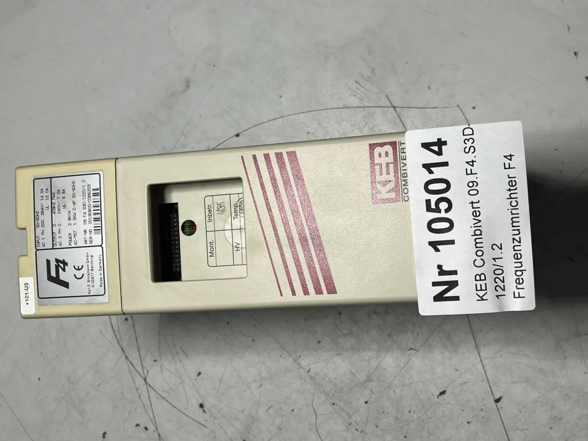 KEB Combivert 09.F4.S3D-1220/1.2 Frequenzumrichter