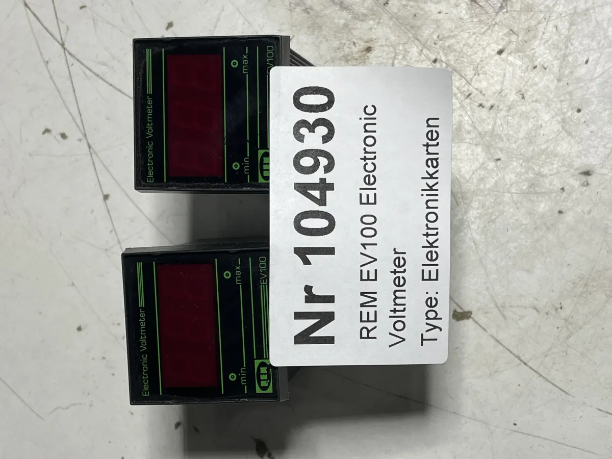 REM EV100 Electronic Voltmeter