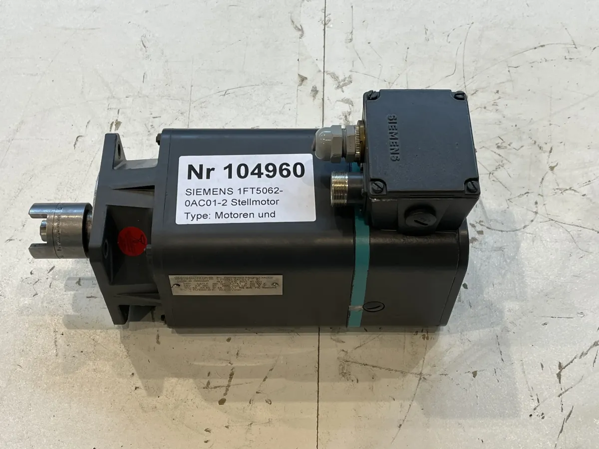 SIEMENS 1FT5062-0AC01-2 Stellmotor