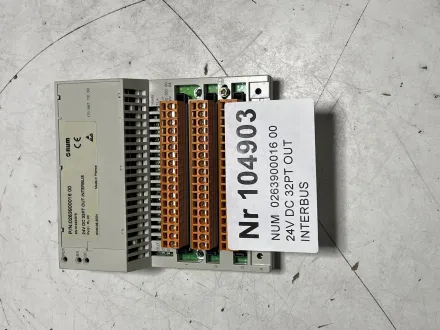 NUM 0263900016 00 24V DC 32PT OUT INTERBUS – RESALE
