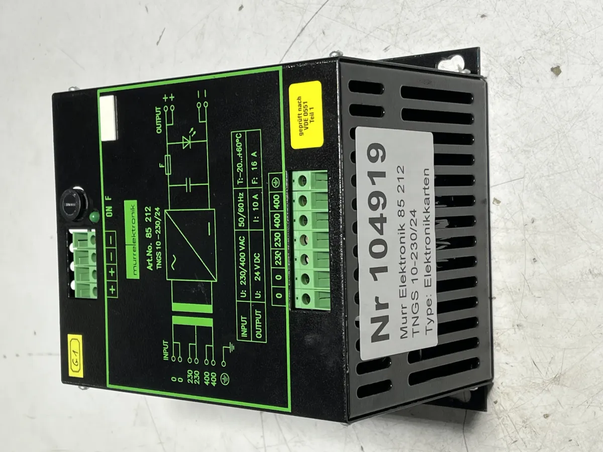 Murr Elektronik 85 212 TNGS 10-230/24