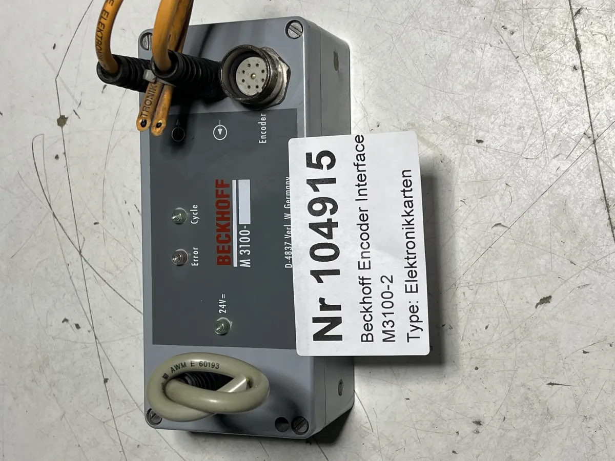 Beckhoff Encoder Interface M3100-2