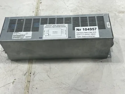 Siemens Netz-Filter E/R 6SN1111-0AA01-2BA0 – RESALE