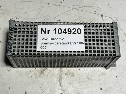 Sew Eurodrive Bremswiderstand BW 100-002 – RESALE