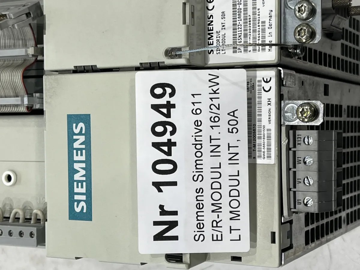 Siemens Simodrive 611 E/R-MODUL INT.16/21kW / LT M