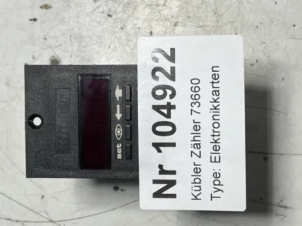 Kübler Zähler 73660 – RESALE