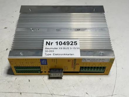 Baumuller X9 BUS 3-15/30-30-003 – RESALE