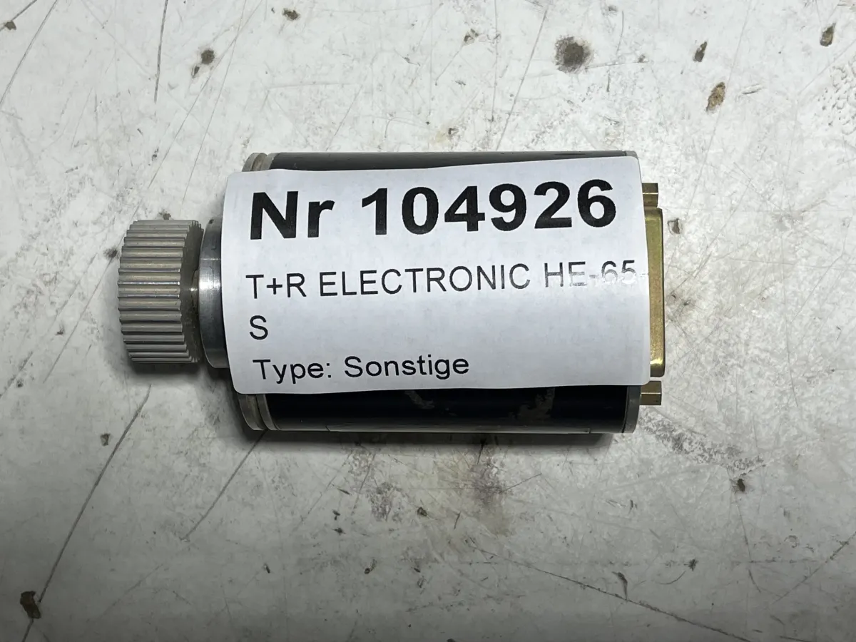 T+R ELECTRONIC HE-65-S