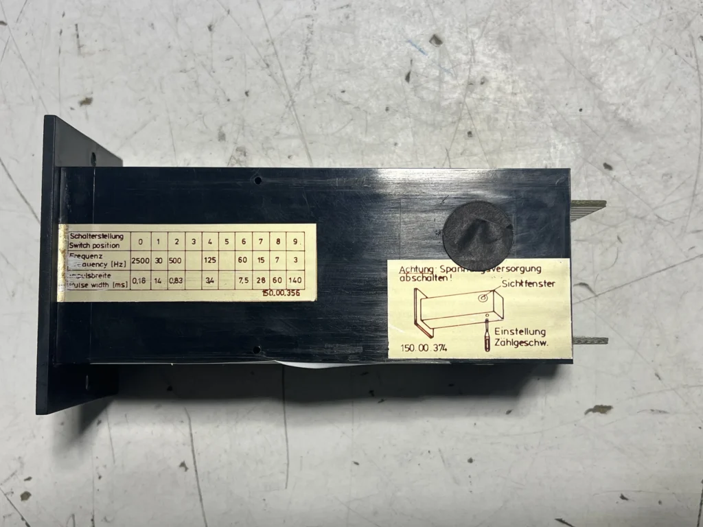 Irion & Vosseler 900610-10 NE 639.010A75A 1/89