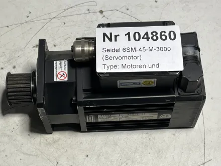 Seidel 6SM-45-M-3000 (Servomotor) – RESALE