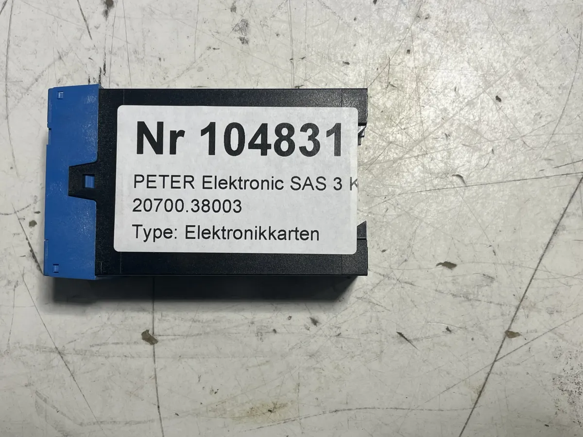 PETER Elektronic SAS 3 K 20700.38003