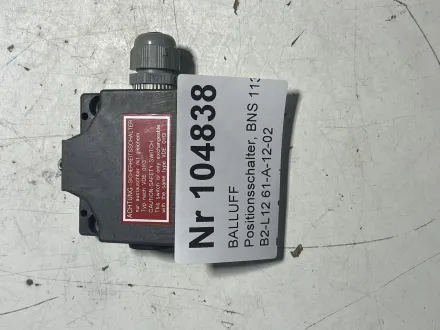 BALLUFF Positionsschalter, BNS 113-B2-L12 61-A-12- – RESALE