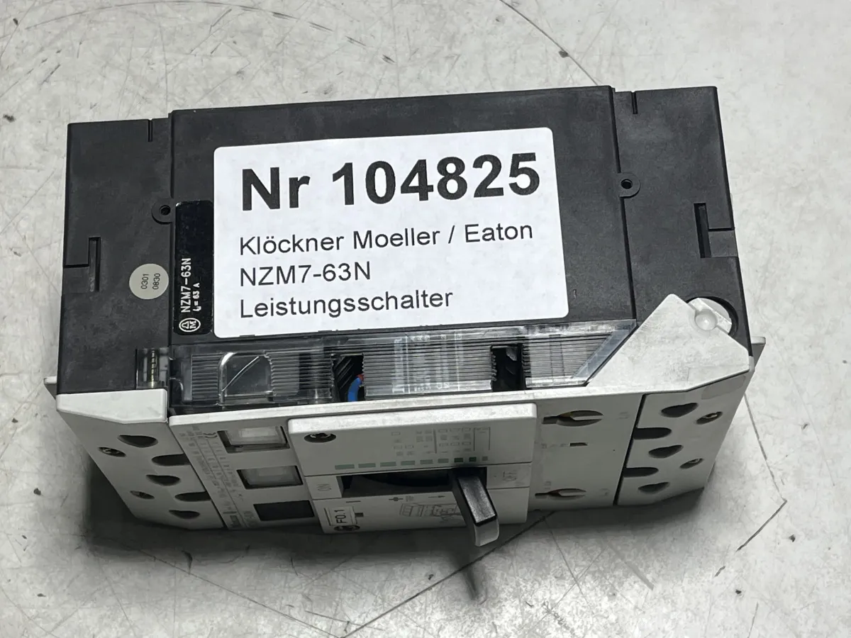 Klöckner Moeller / Eaton NZM7-63N Leistungsschalte