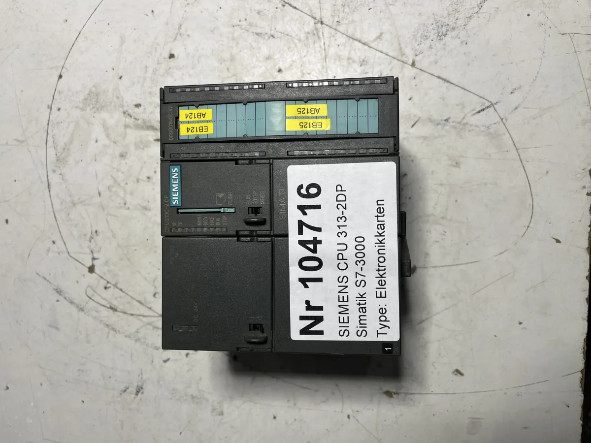 SIEMENS CPU 313-2DP Simatik S7-3000