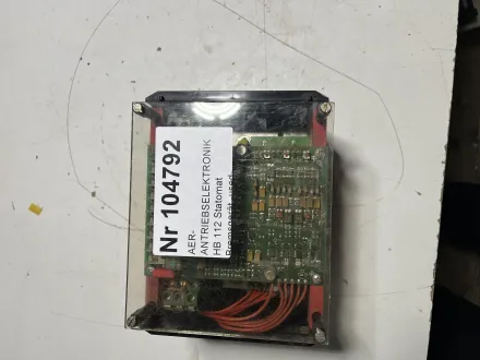 AER-ANTRIEBSELEKTRONIK HB 112 Statomat Bremsgerät – RESALE