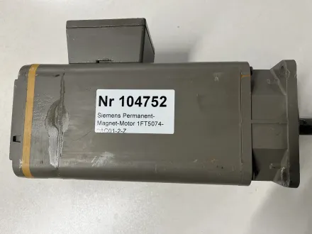 Siemens Permanent-Magnet-Motor 1FT5074-0AC01-2-Z – RESALE