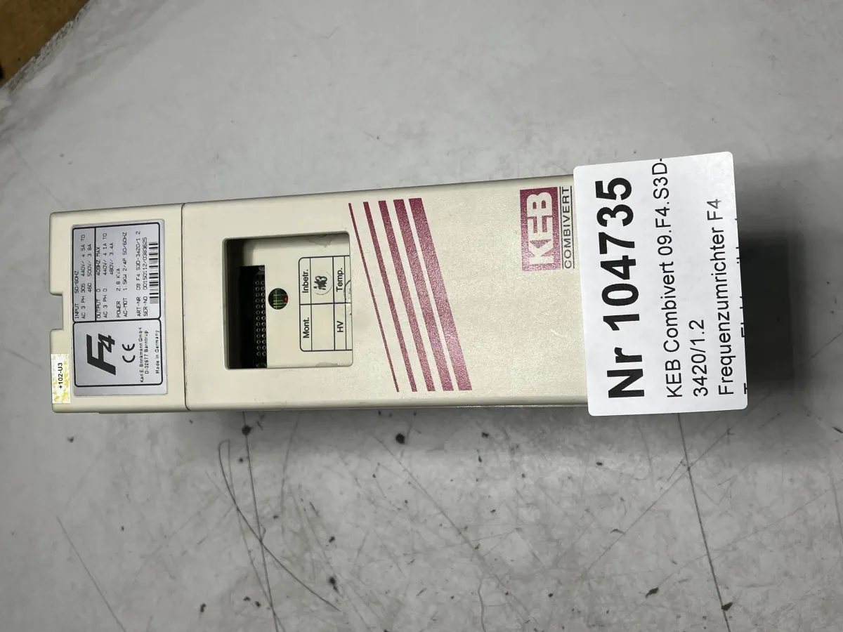 KEB Combivert 09.F4.S3D-3420/1.2 Frequenzumrichter