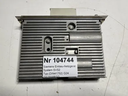 Siemens Einbau-Netzgerät System SVS2 Typ:(DIN41752 – RESALE