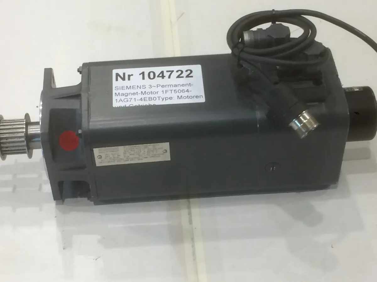 SIEMENS 3~Permanent-Magnet-Motor 1FT5064-1AG71-4EB